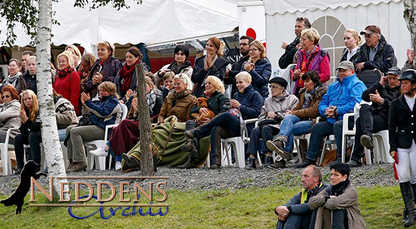 Die Zuschauer auf dem Islandpferdersportturnier in Aegidienberg