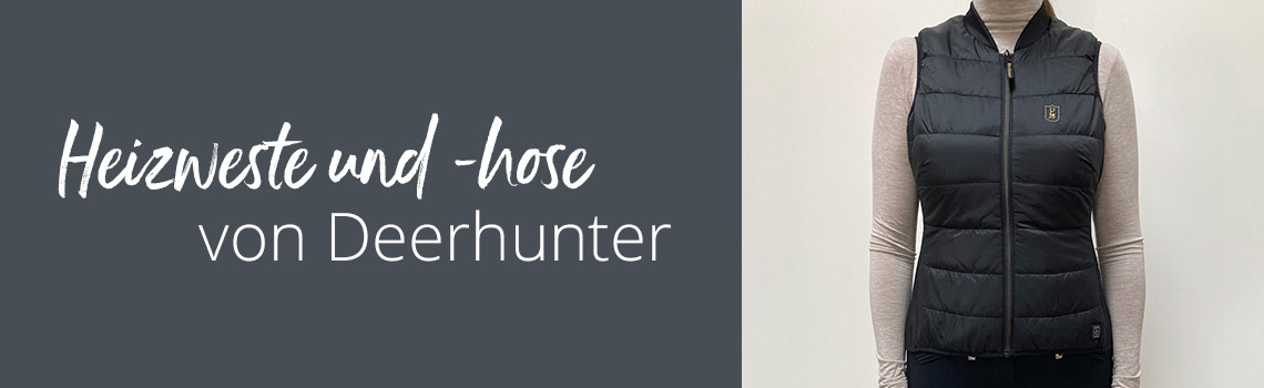 Die Heizweste und -hose von Deerhunter – im Test