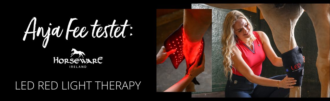 Horseware LED Red Light Therapy: Anja Fee testet sie!
