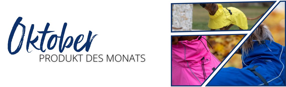 Produkt des Monats: pawberry Hunde-Regenmantel Rainstormer