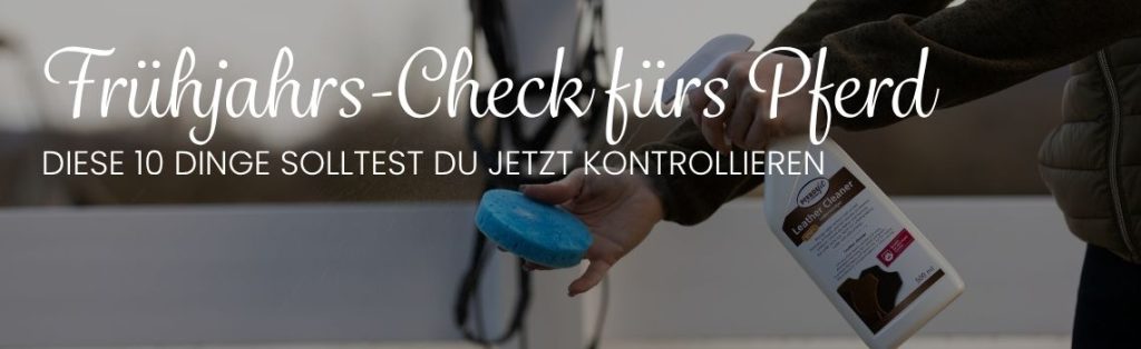 Frühjahrs-Check fürs Pferd Diese 10 Dinge solltest du jetzt kontrollieren