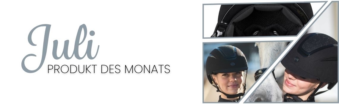Produkt des Monats Juli: Cheval de Luxe Reithelm Salerno
