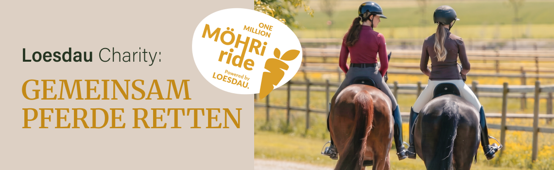 Gemeinsam Pferde retten: Sei dabei beim One Million Möhri Ride!